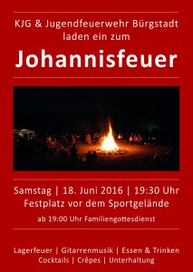Plakat Johannisfeuer 2016